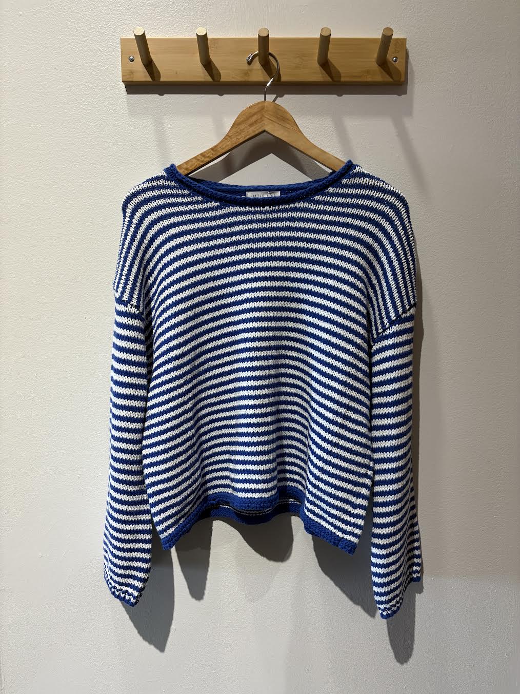 Seaside Striped Knit Sweater