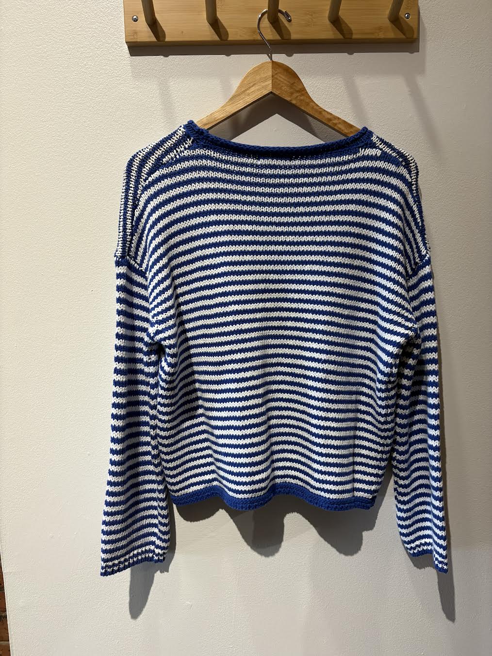 Seaside Striped Knit Sweater
