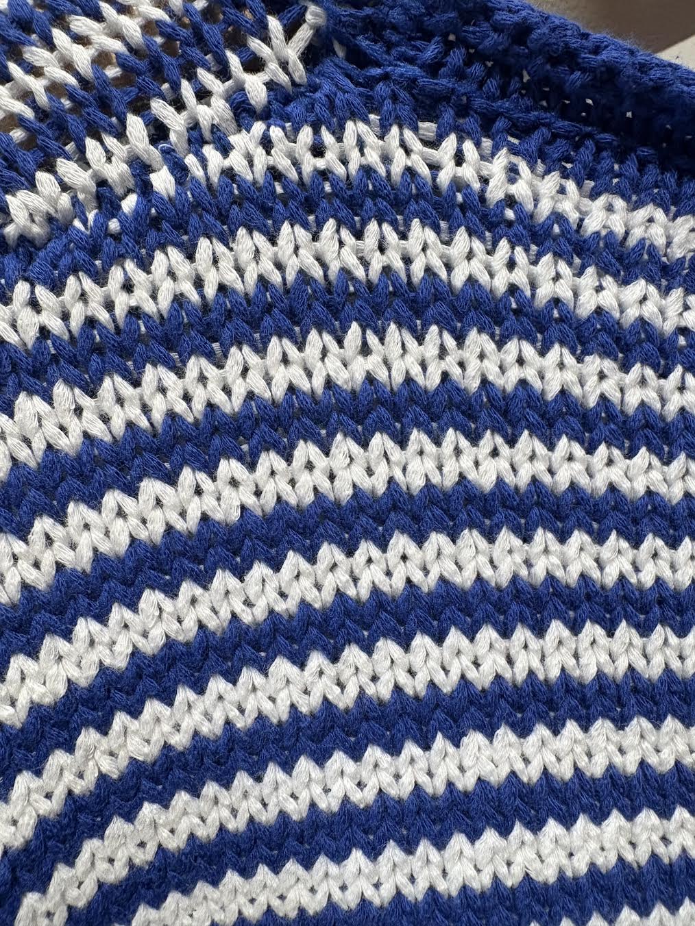 Seaside Striped Knit Sweater