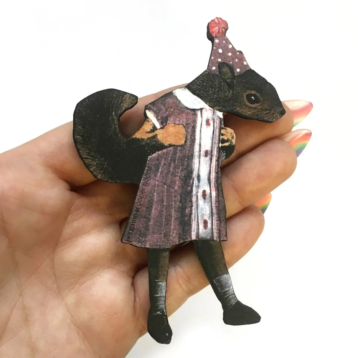 Wooden Magnet | Squirrel Girl
