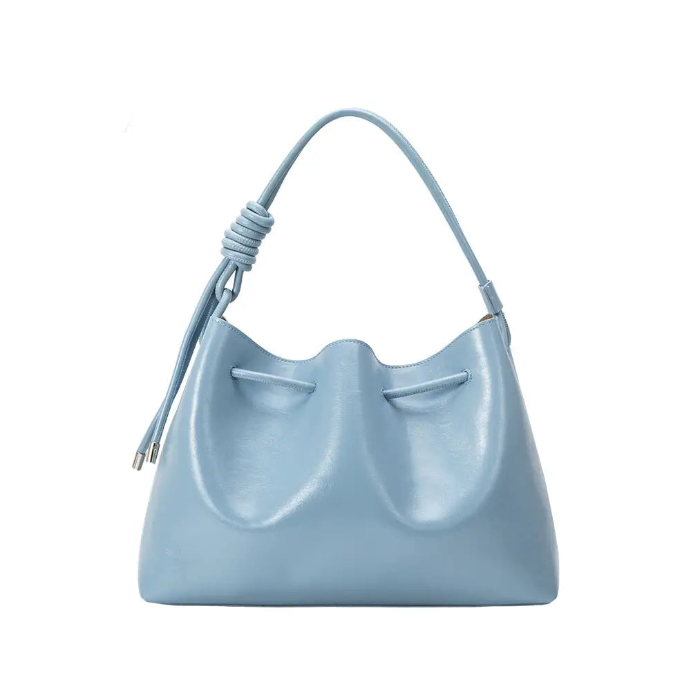Melie Blanco Margot Blue Recycled Vegan Crossbody Bag