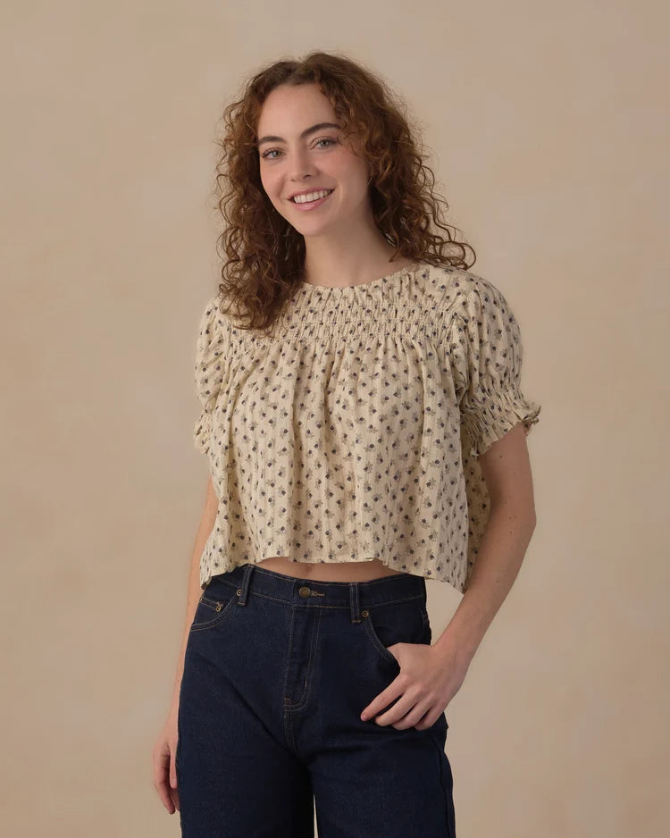 Rylee + Cru Colette Top | Vintage Fleur