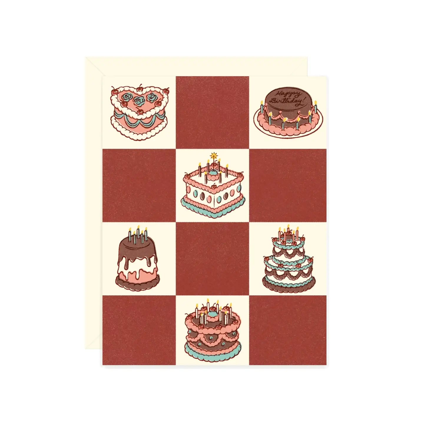 Checker Birthday Card