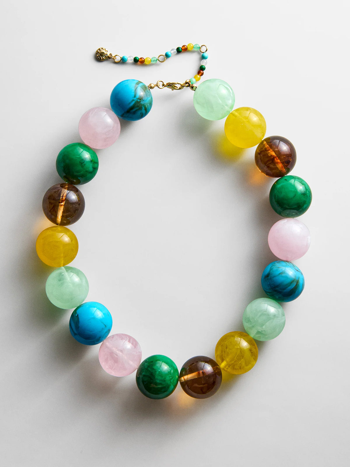 Jane Beaded Necklace | Natural Multi