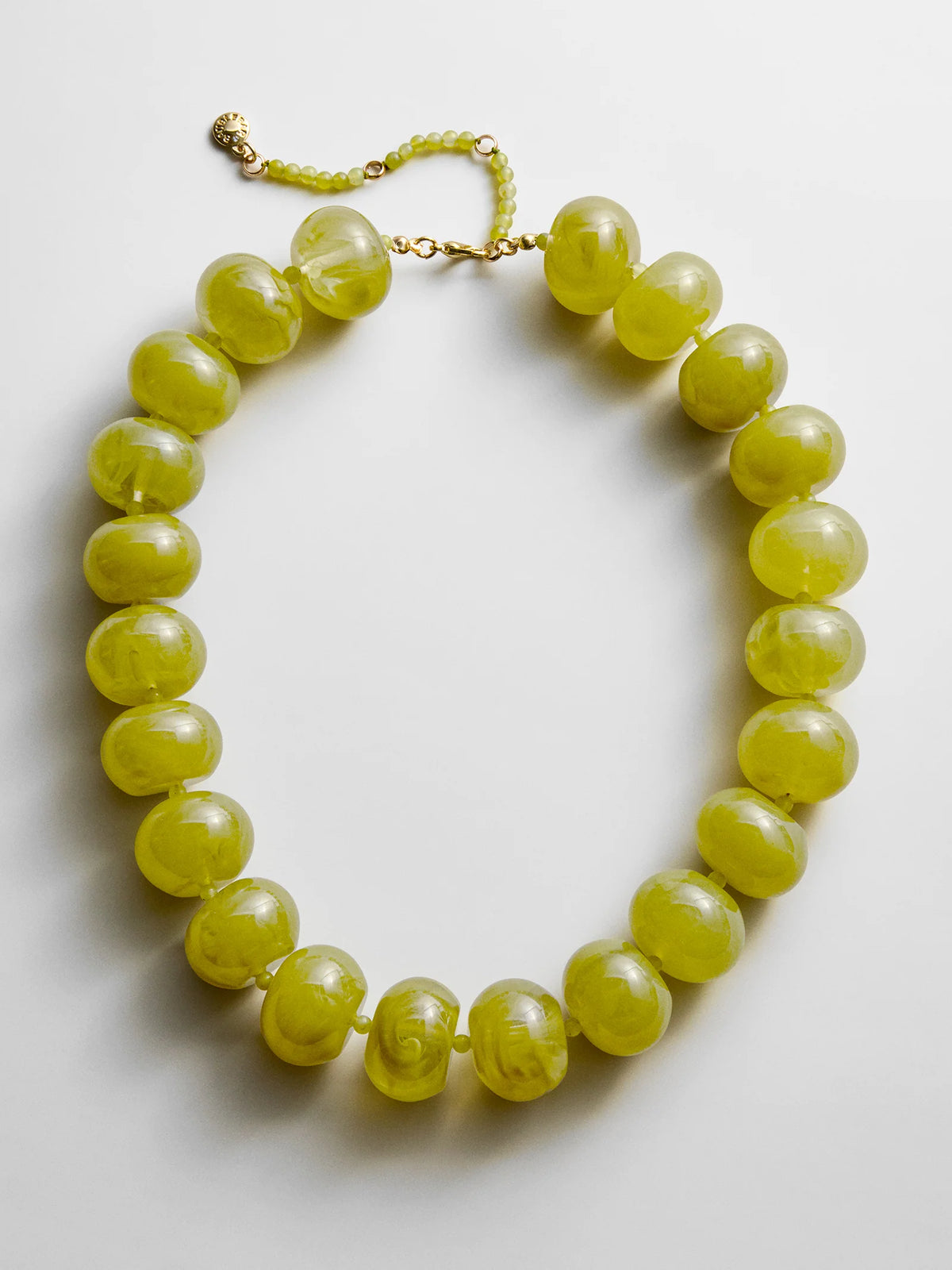 Joan Semi-Precious Necklace | Olive