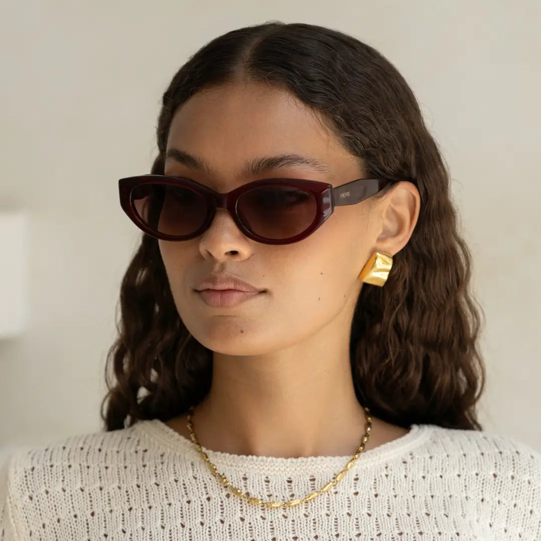 FREYRS Sunglasses | Ameli Cateye | Red