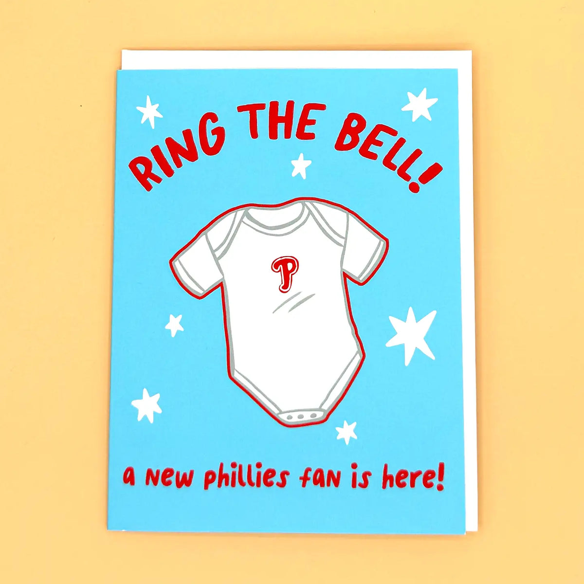Phillies Fan Baby Card