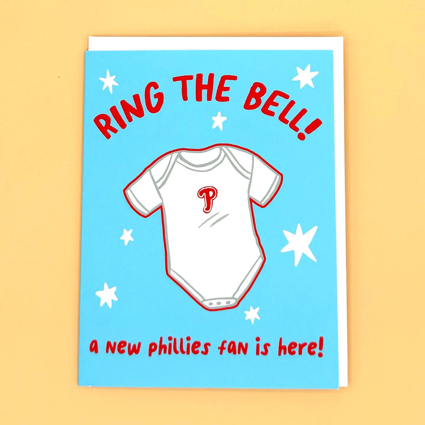 Phillies Fan Baby Card