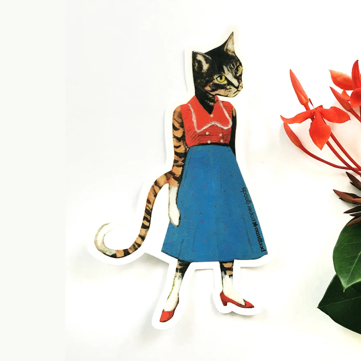 Cat Lady Sticker