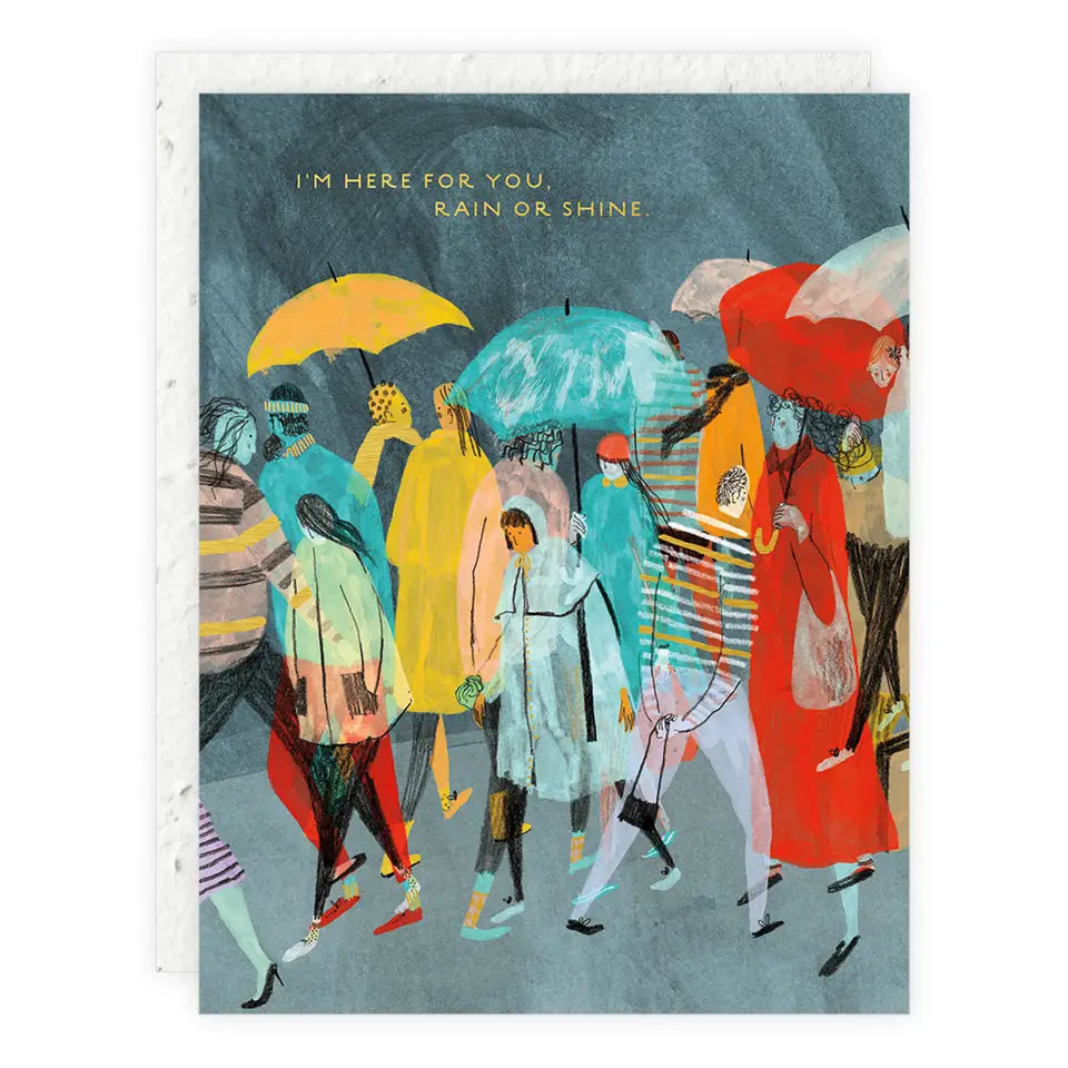 Rain Or Shine Sympathy Card