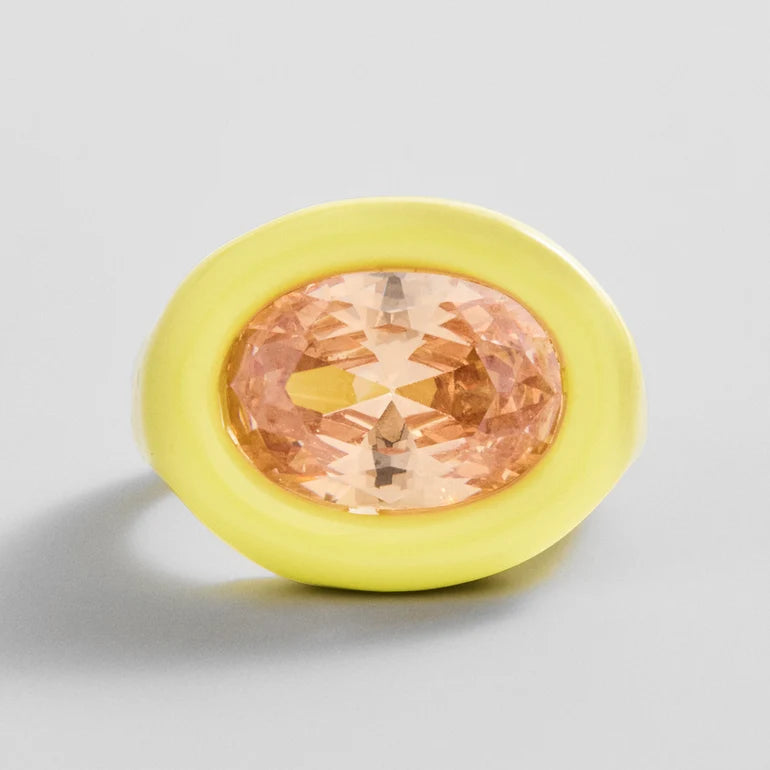 Bauble Bar Joy Pop CZ Ring | Butter
