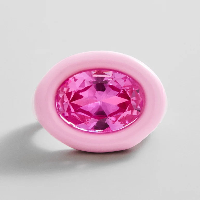 Bauble Bar Joy Pop CZ Ring | Pink