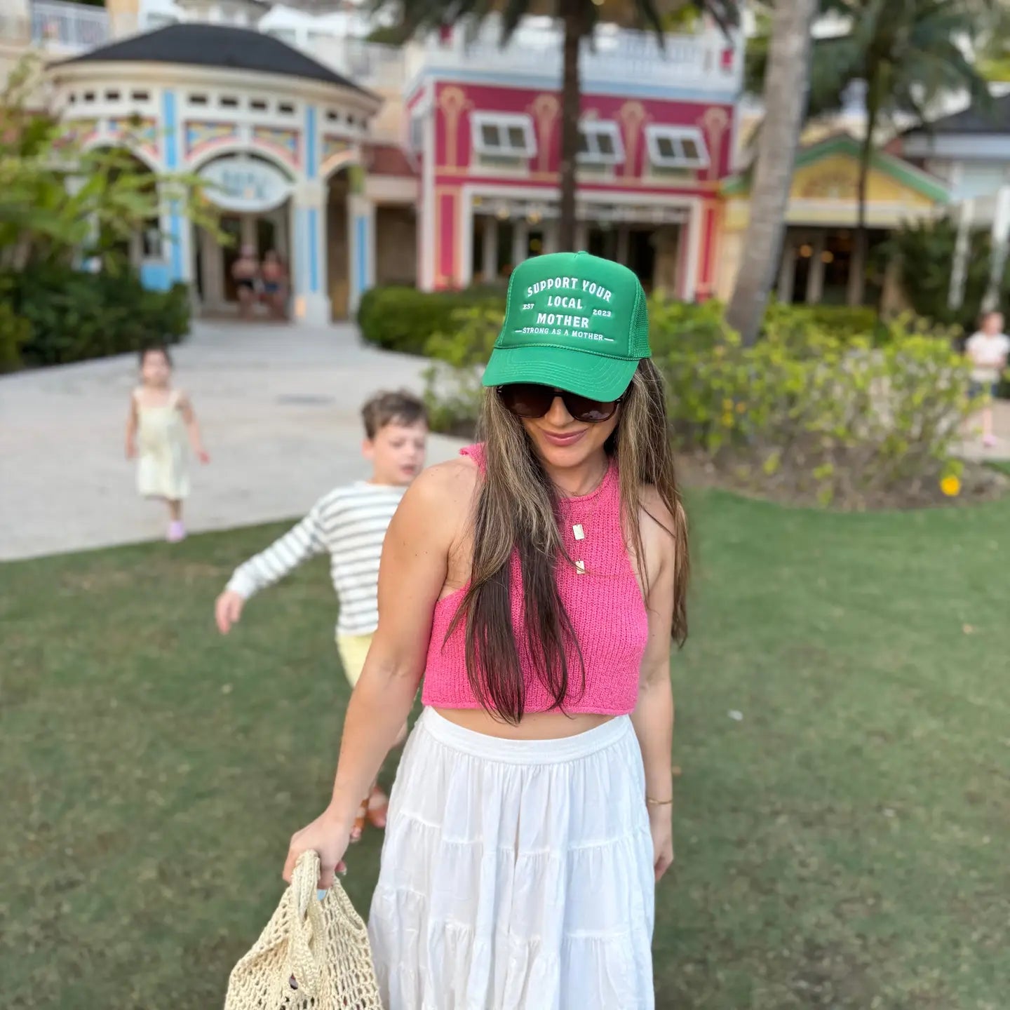 Support Your Local Mother  Tee | Kelly Green