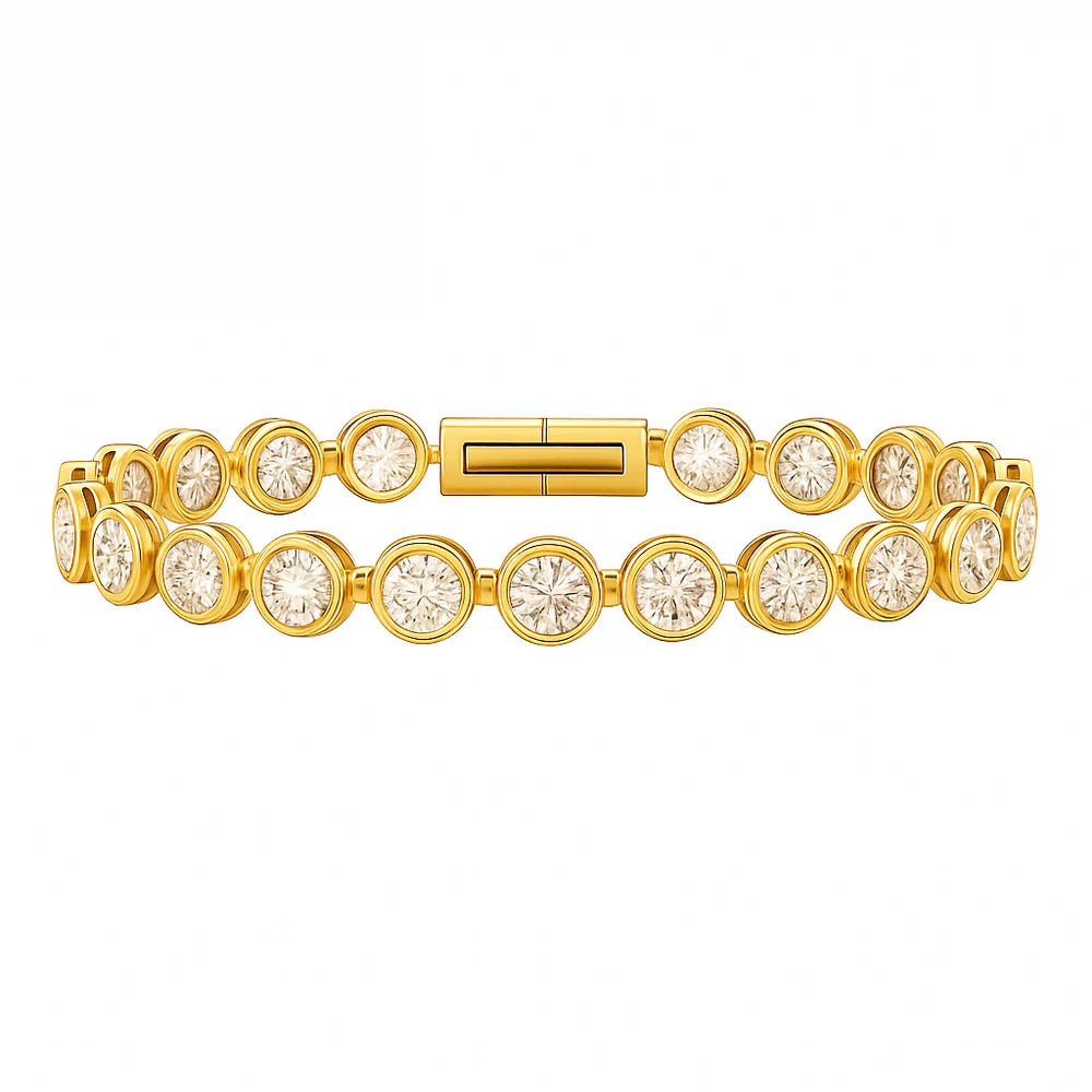 Ellie Vail Caella Bezel Tennis Bracelet