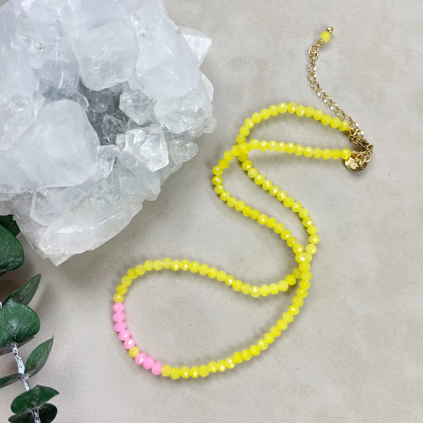 Mia Delicate Beaded Necklace | Lemonade