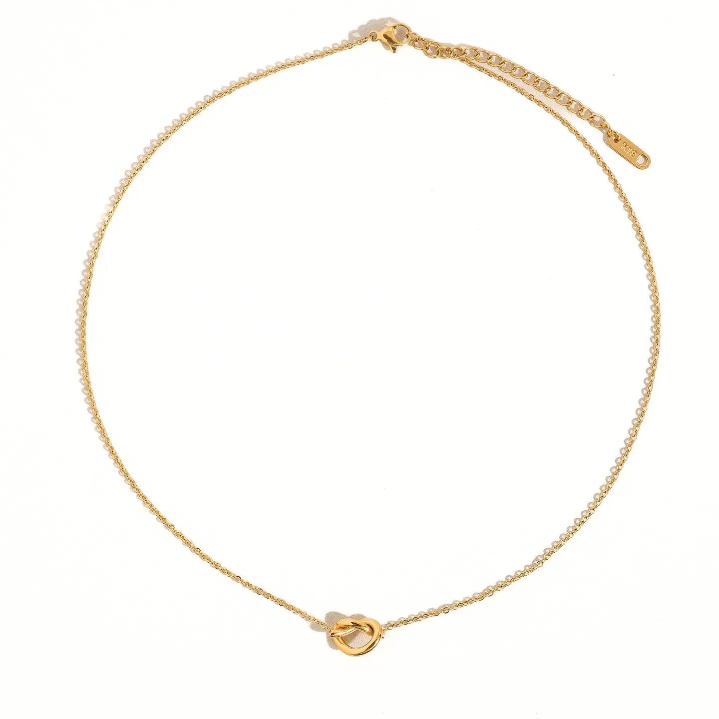 Petite Infinite Heart Gold Necklace | Non-Tarnish