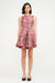 Sleeveless Floral Jacquard Dress