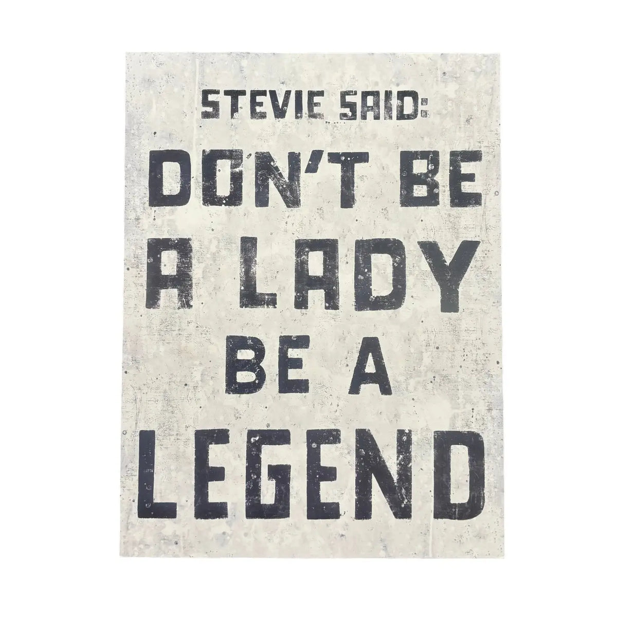 Sugarboo "Stevie Said" Art Print | 12"x16"