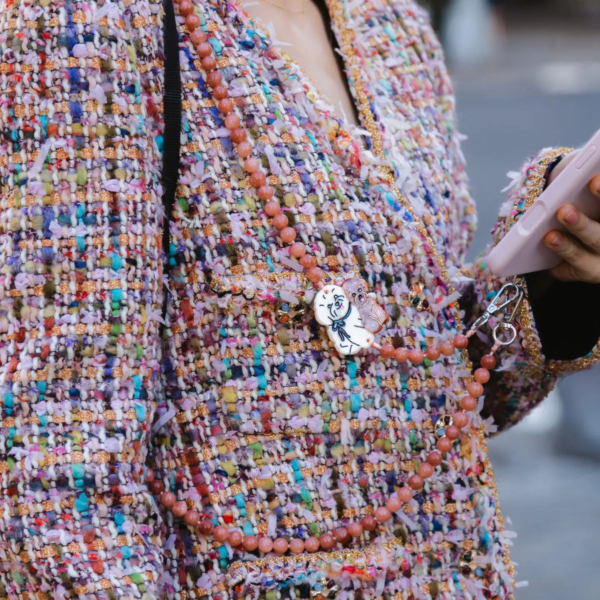 Crossbody Phone Chain | Puppy Friends