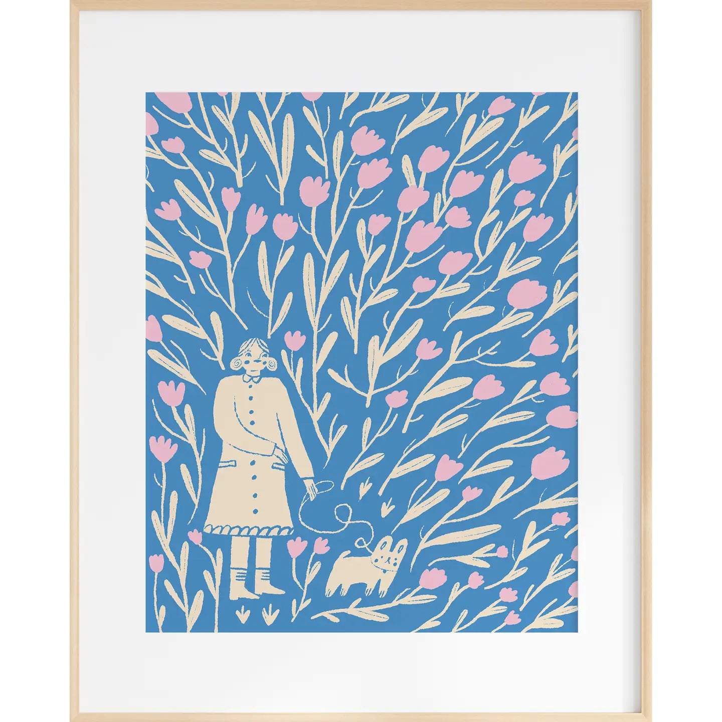 Morning Walk Art Print | 8 x 10