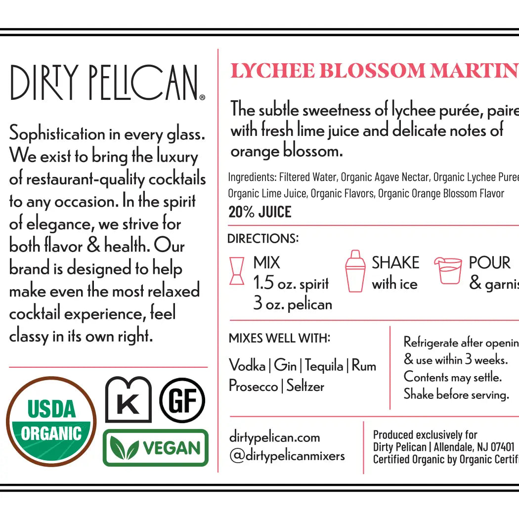 Drink Mix | Lychee Blossom Martini
