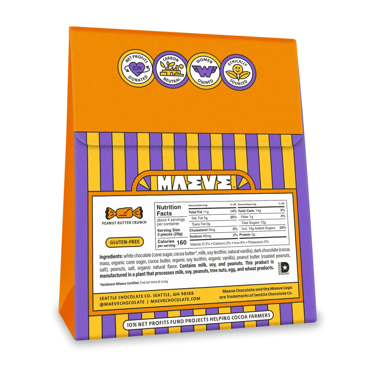 Maeve | Peanut Butter Crunch Bonbon Box 4 oz
