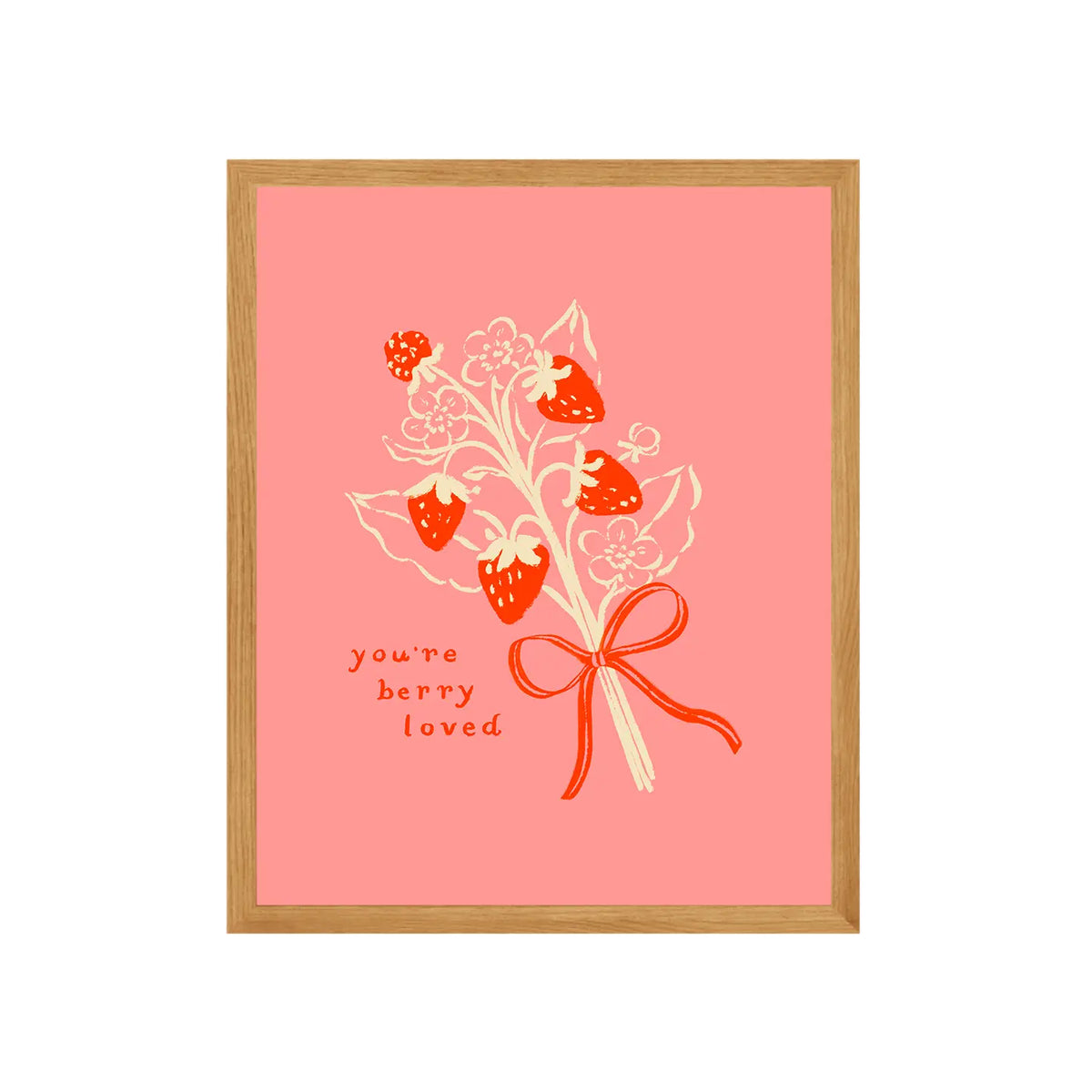 Berry Loved Art Print