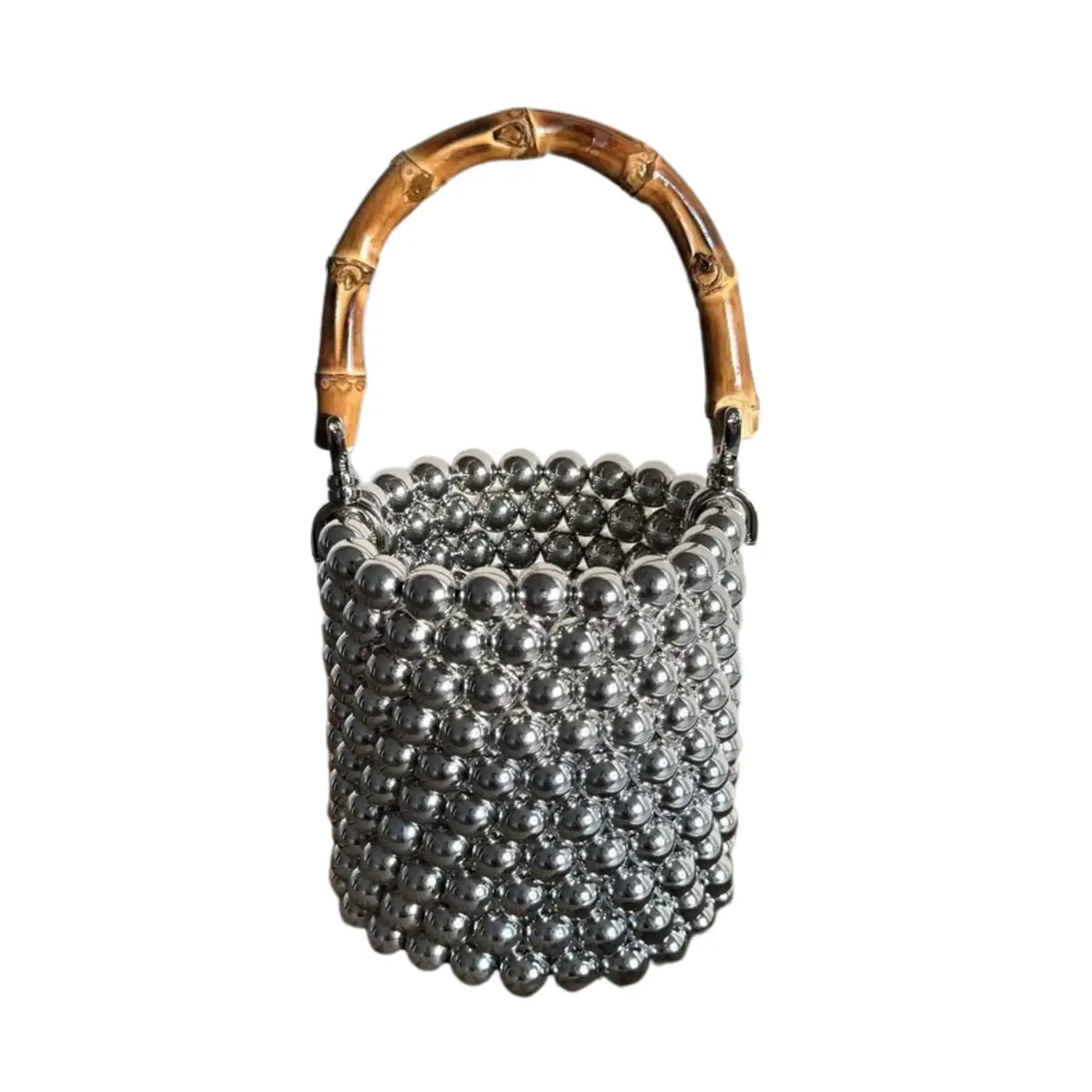 Sea Marie Designs | Disco Bamboo Handle Clutch