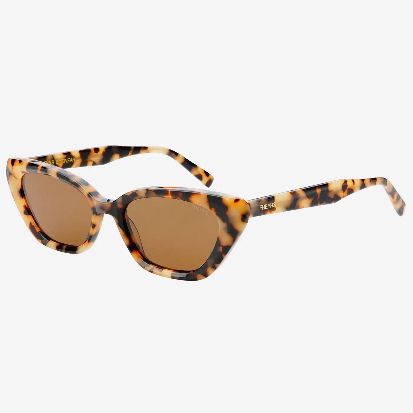 FREYRS Sunglasses | Mia Cat Eye | Light Tortoiseshell
