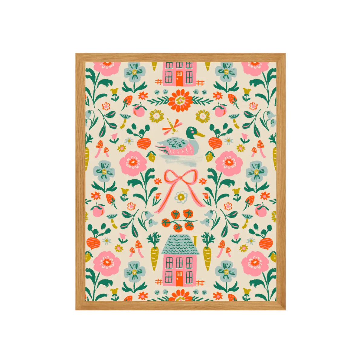 In The Garden Art Print