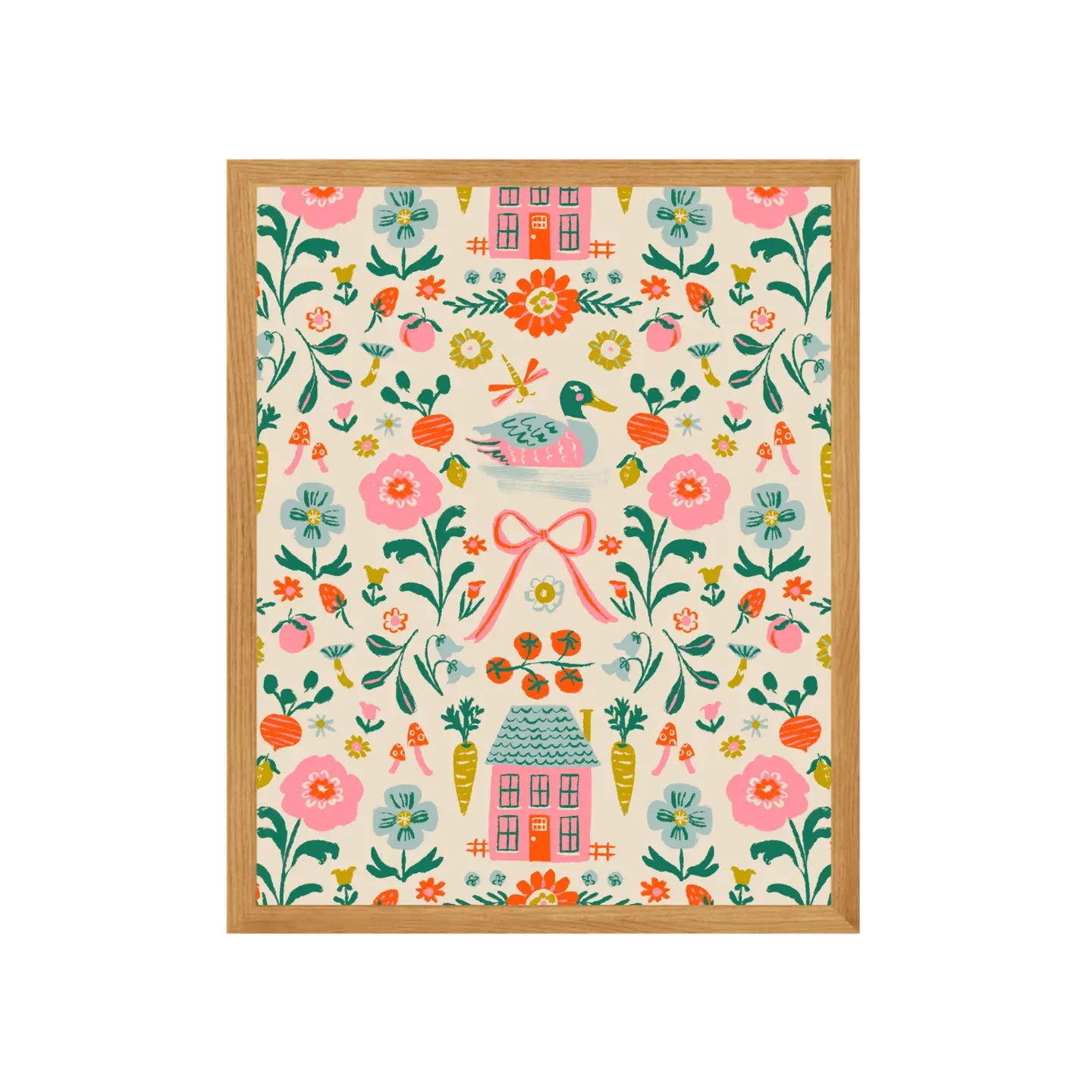In The Garden Art Print