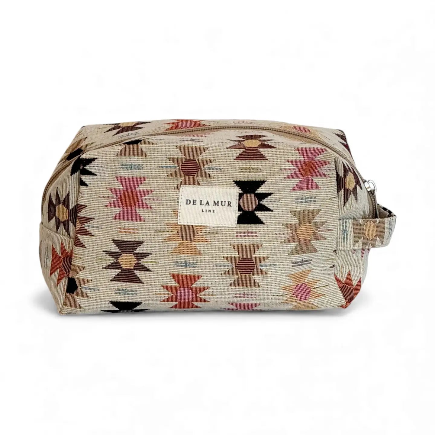 De La Mur Squared Makeup Pouch | Royal