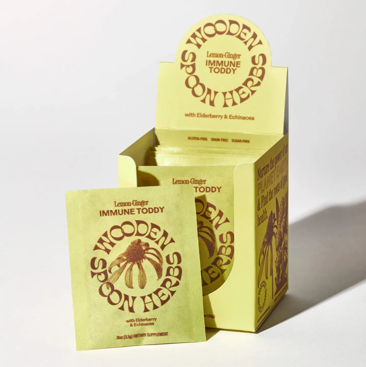 Lemon-Ginger Immune Toddy Sachet