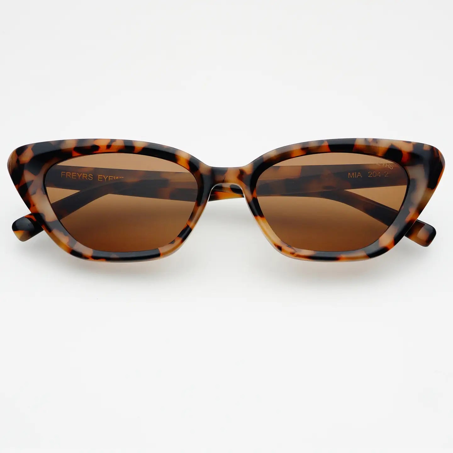 FREYRS Sunglasses | Mia Cat Eye | Light Tortoiseshell