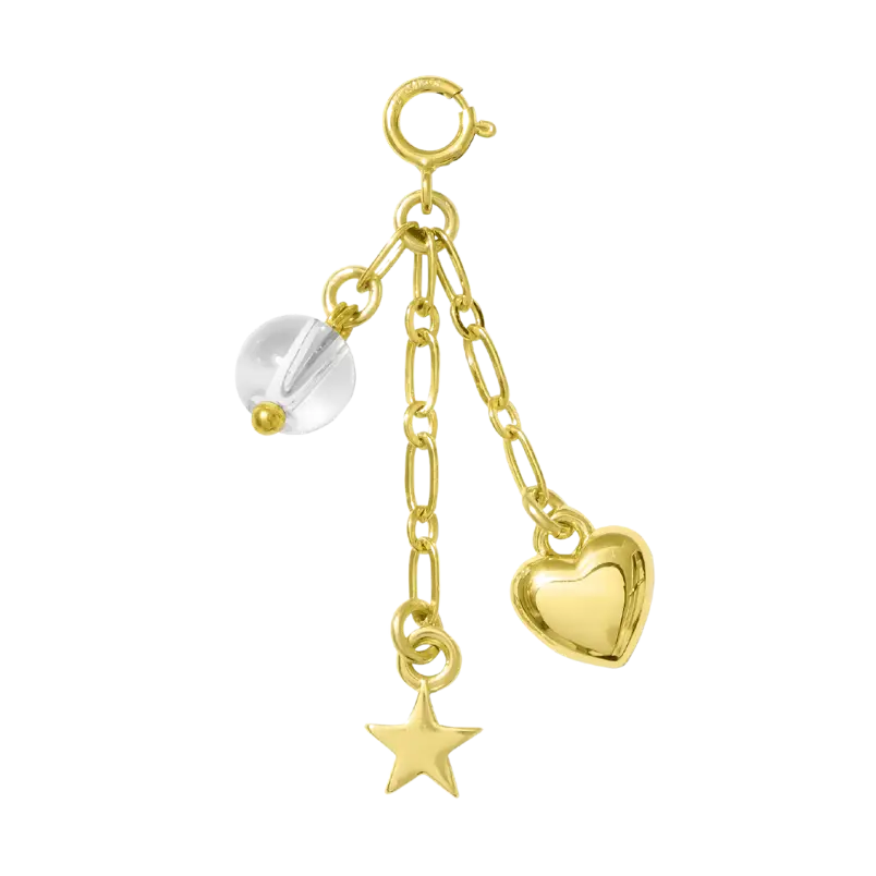 Karst Hair Clip Charm | Starlet Trio