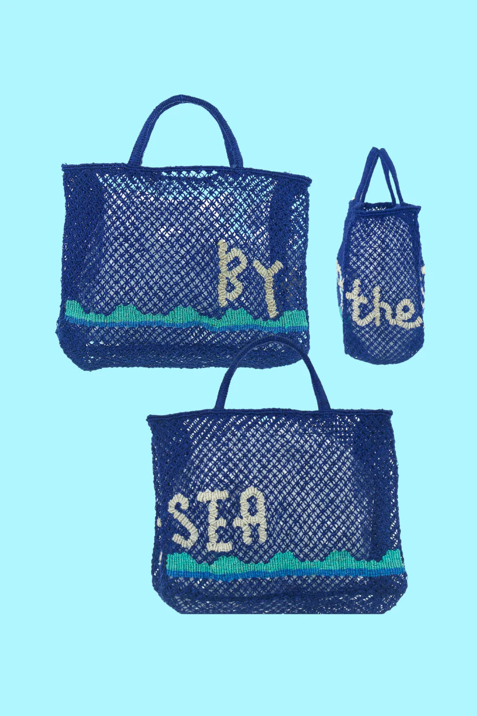 By the Sea Jute Bag