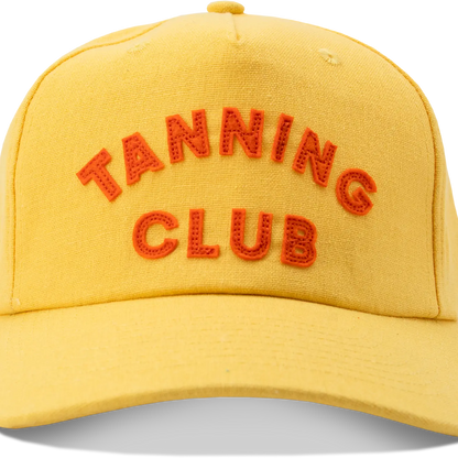 Tanning Club Flag Hat | Yellow