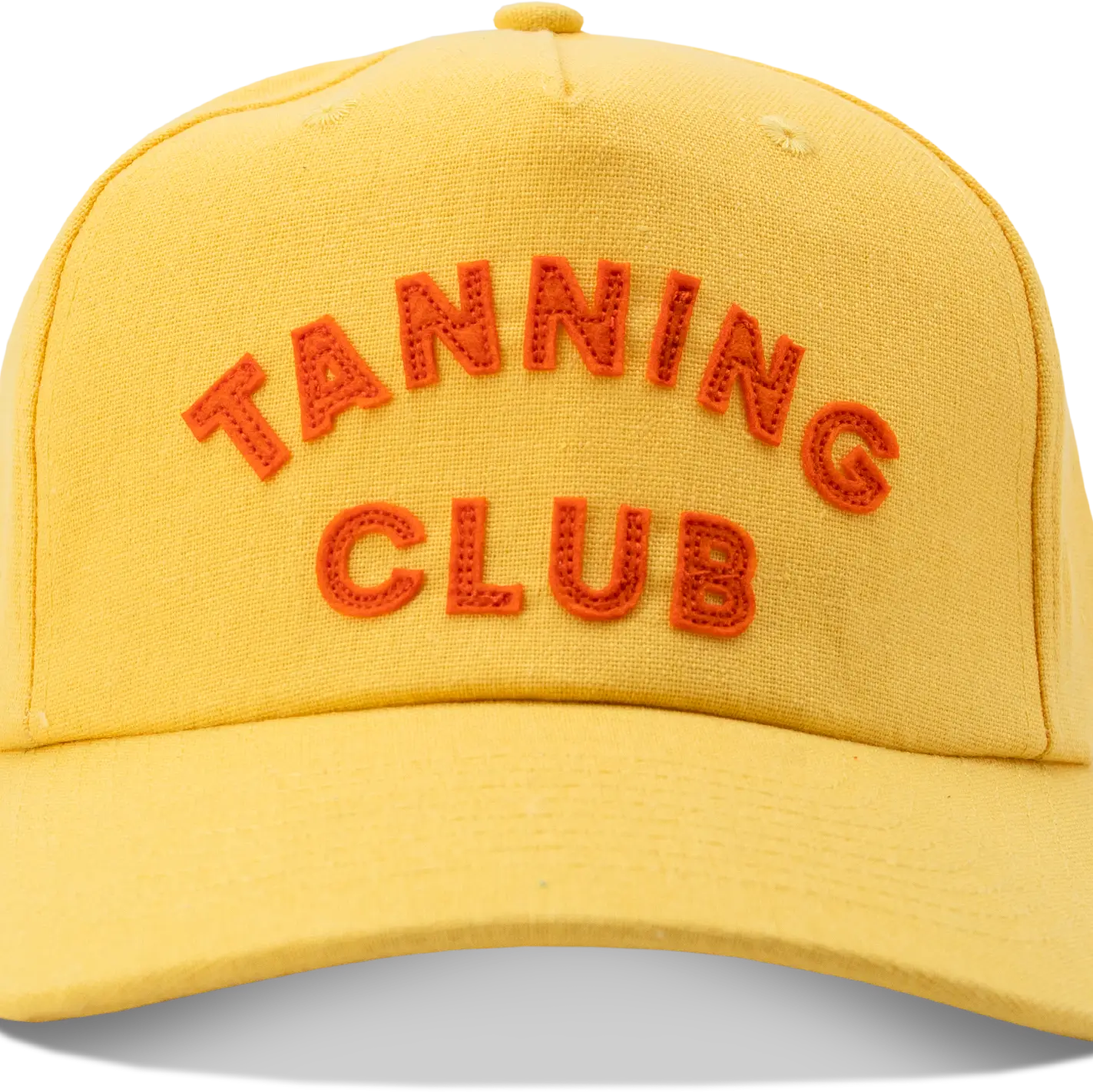 Tanning Club Flag Hat | Yellow