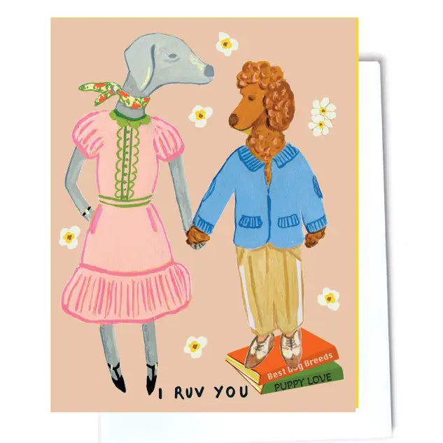 I Ruv You Card