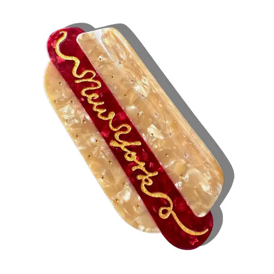 New York Hot Dog Hair Clip