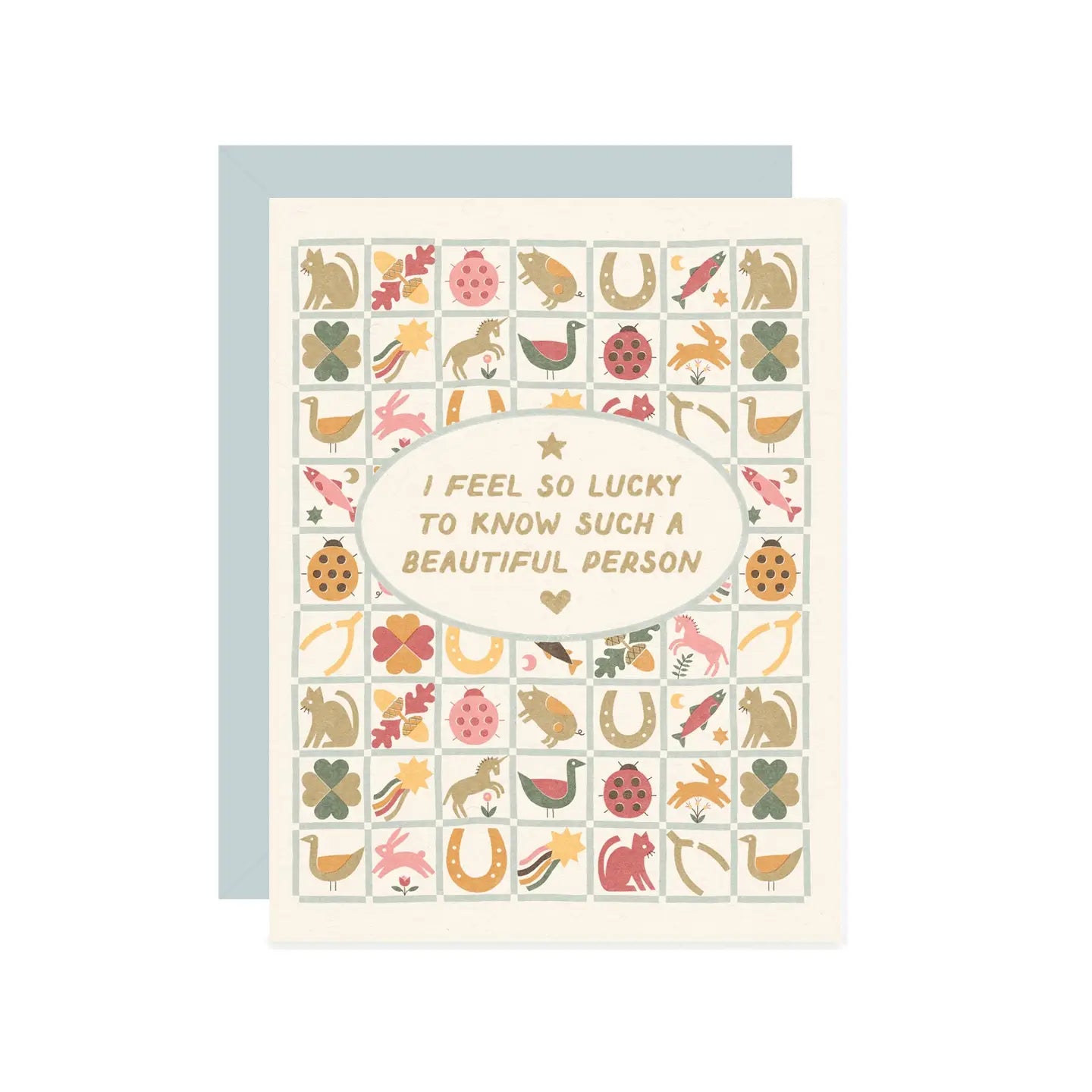 Lucky Quilt Card