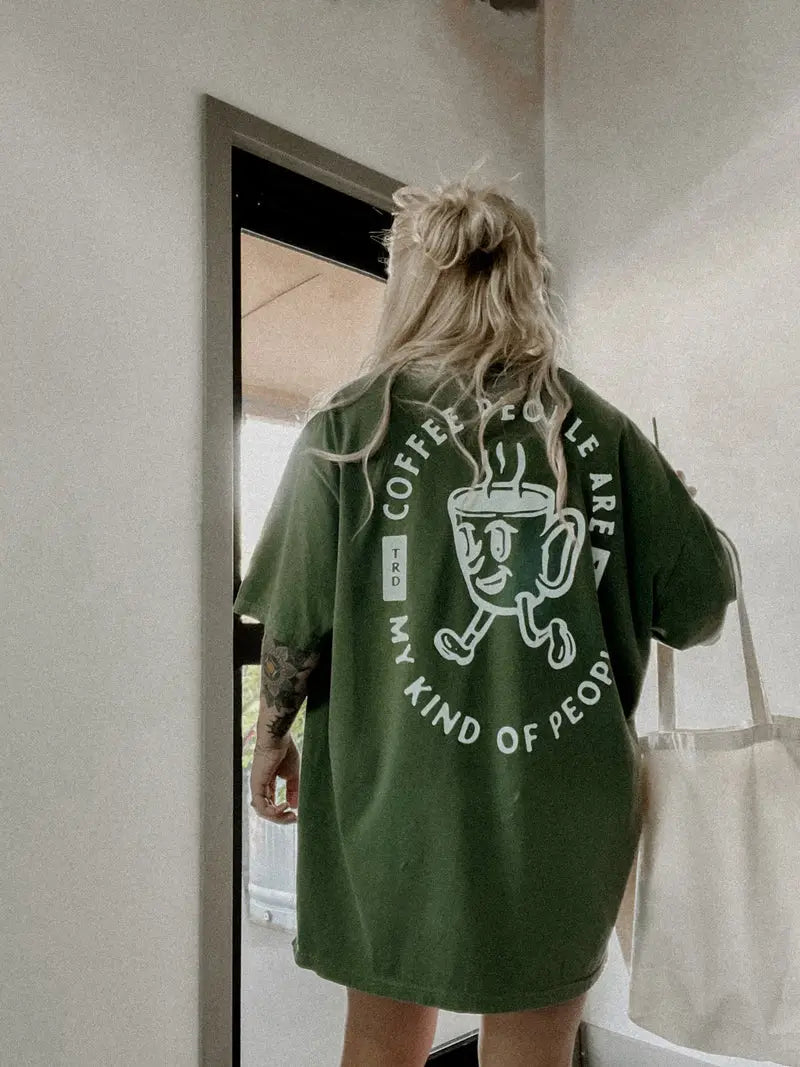 Coffee People Graphic Tee
