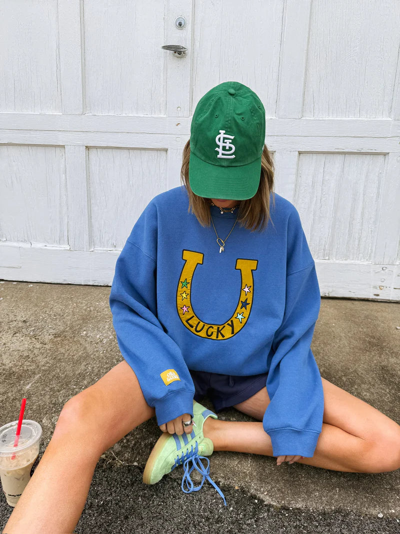 Lucky Sweatshirt | Blue