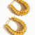 Croissant Hoop Earring | Non-Tarnish