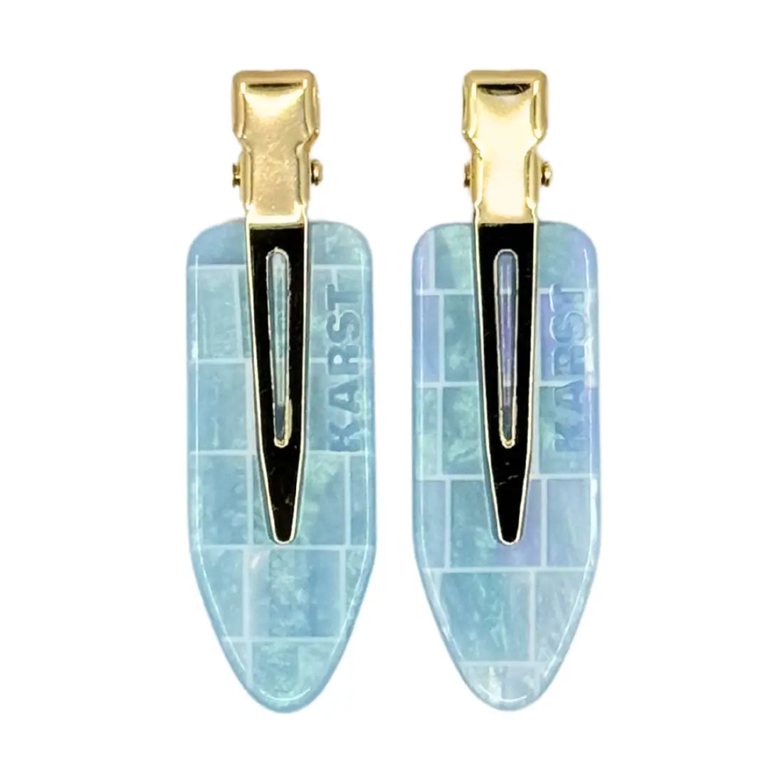 Karst Creaseless Clips | Aquamarine Tile