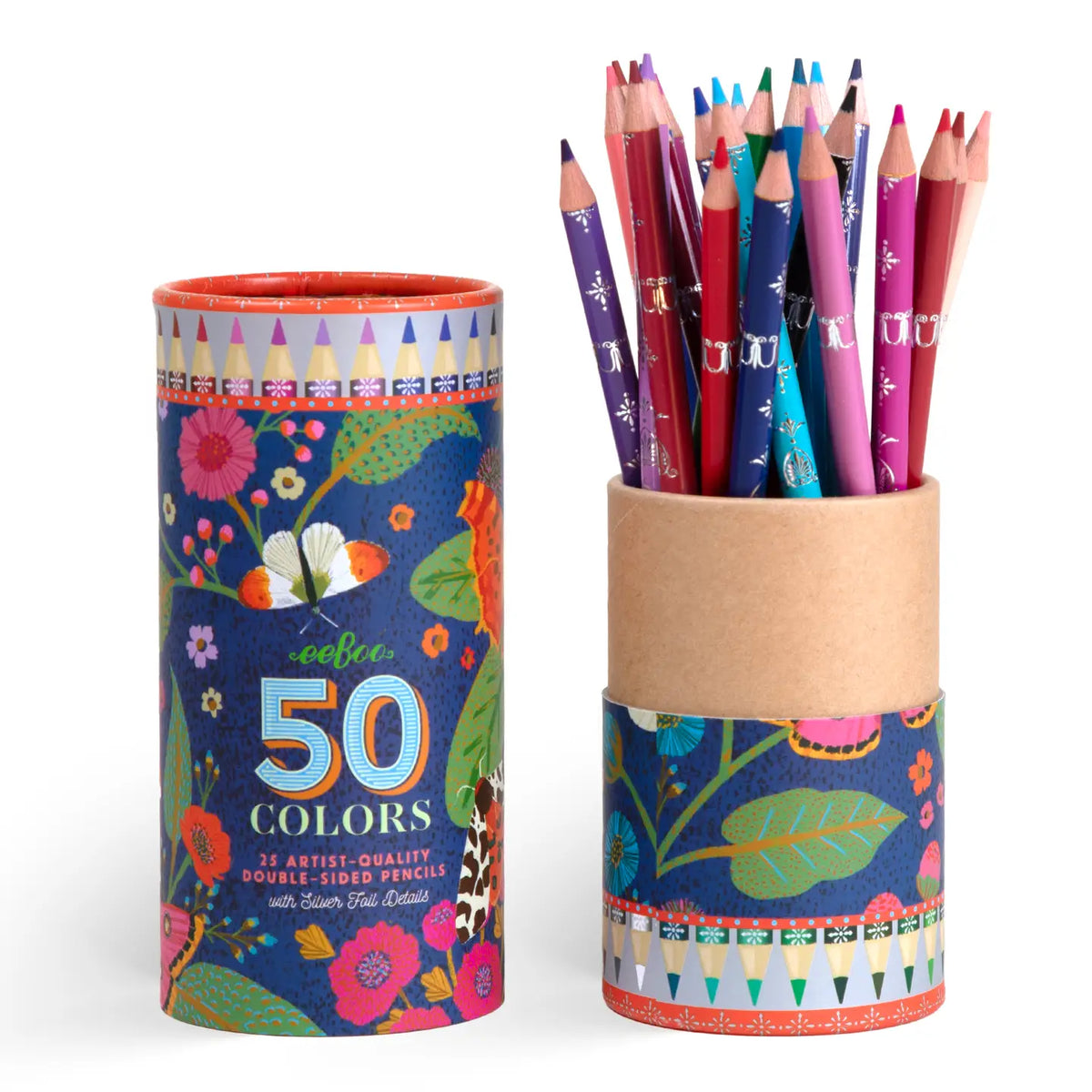 Double Sided Colored Pencils | 25 Pencils 50 Colors