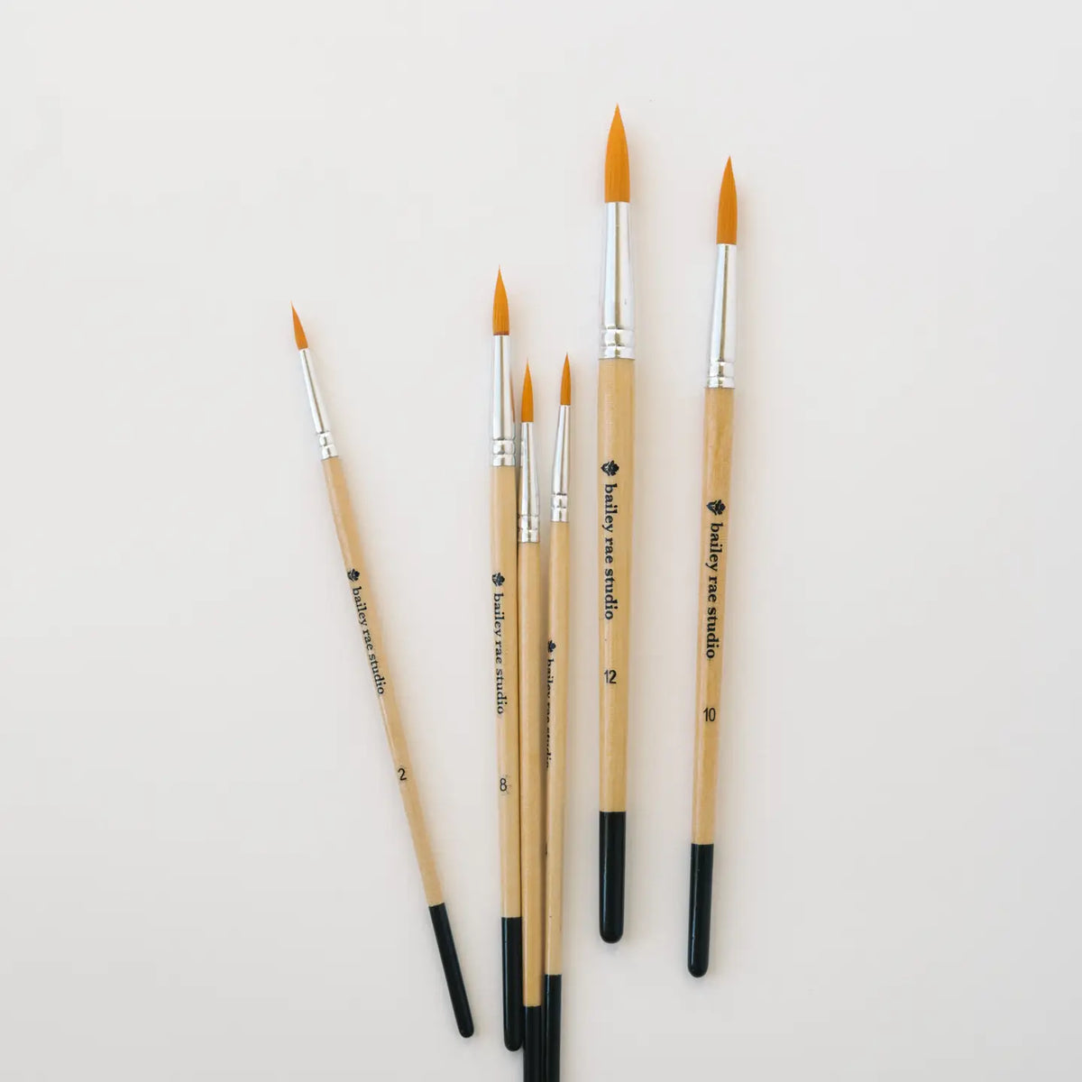 Round Tip Paintbrushes | Set Of 6