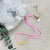 Mia Delicate Beaded Necklace | Pink Lemonade