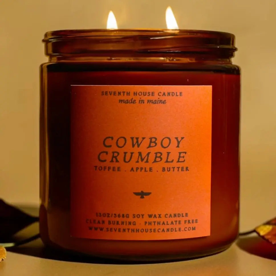 Seventh House Candle 13 oz | Cowboy Crumble
