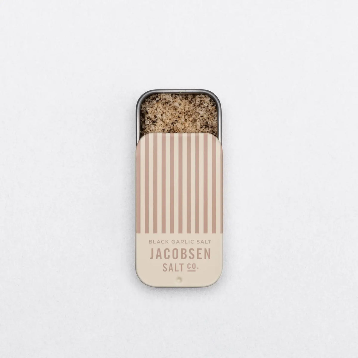 Jacobsen Salt Co. | Infused Black Garlic Sea Salt Slide Tin